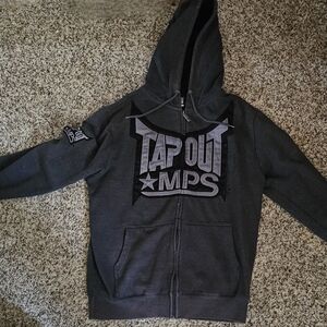 Vintage Tapout 2008 Zip Up Hoodie